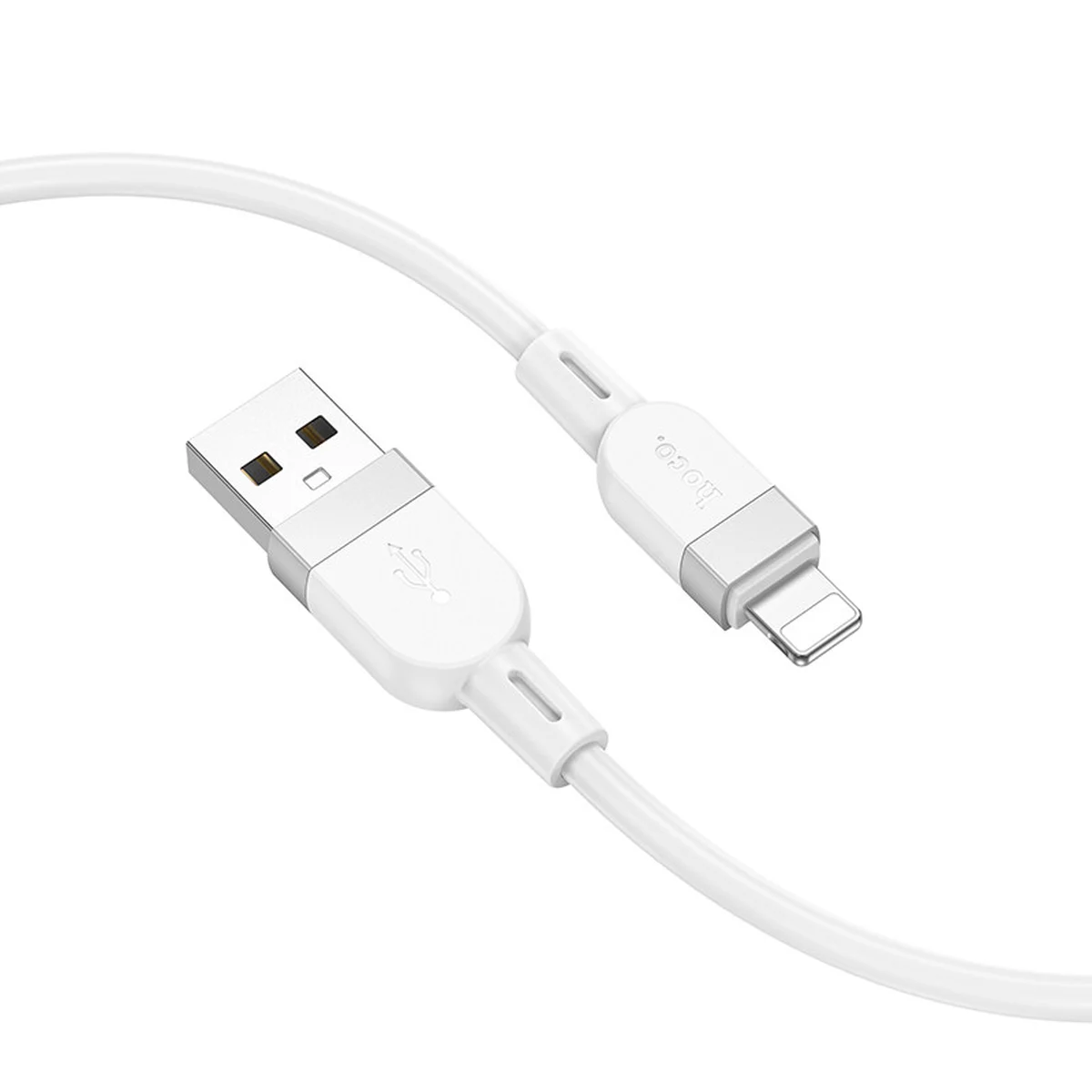 Дата кабель Hoco X109 Energy silicone USB to Lightning (1m) White