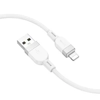 Дата кабель Hoco X109 Energy silicone USB to Lightning (1m) White