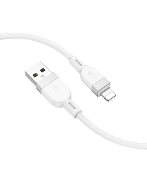 Дата кабель Hoco X109 Energy silicone USB to Lightning (1m) White