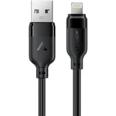 Дата кабель Acefast C16-06 USB to Lightning 2.4A (2m) Black