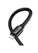 Дата кабель Hoco U143 Joy USB to Lightning 2.4A (1.2m) Black