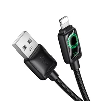 Дата кабель Hoco U146 Mundo USB to Lightning 12W (1.2m) Black