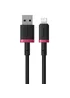 Дата кабель Baseus Dura Series Fast Charging USB to Lightning 2.4A (1m) (CB000122) Red / Black