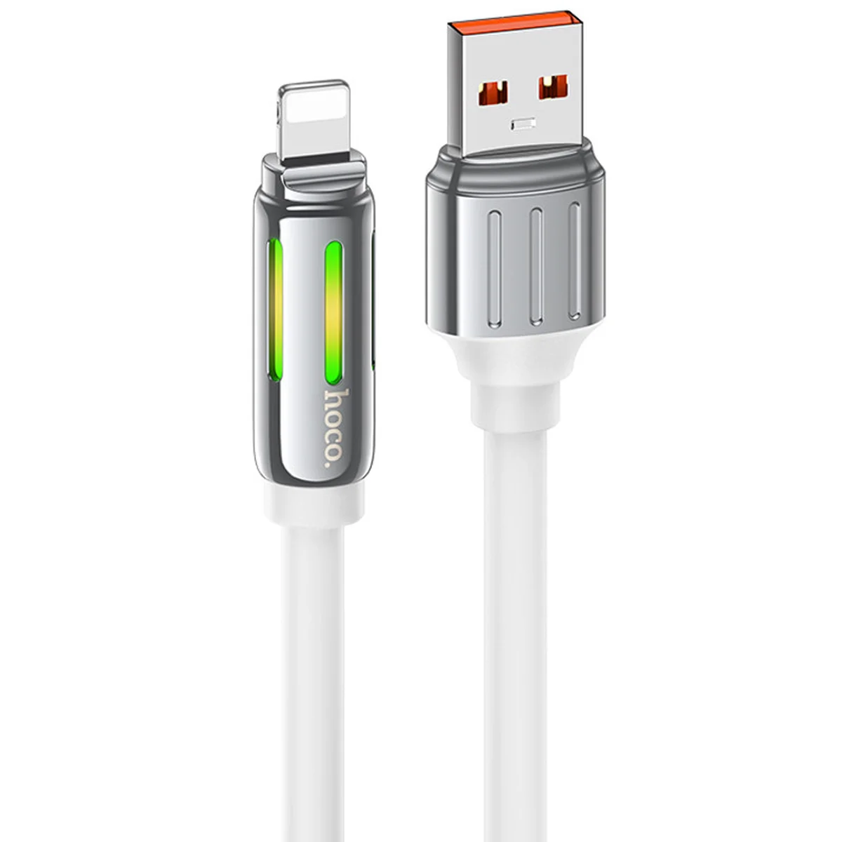 Дата кабель Hoco U136 Prize USB to Lightning 2.4A (1.2m) White