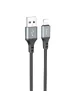Дата кабель Hoco X86 Spear USB to Lightning (1m) Black
