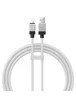 Дата кабель Baseus CoolPlay Series USB to Lightning 2.4A (1m) (CAKW00040) White