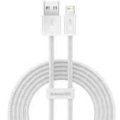 Дата кабель Baseus Dynamic Series USB to Lightning 2.4A (2m) (CALD00050) White
