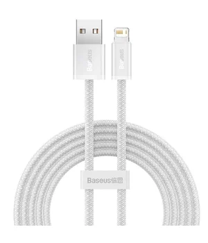 Дата кабель Baseus Dynamic Series USB to Lightning 2.4A (2m) (CALD00050) White