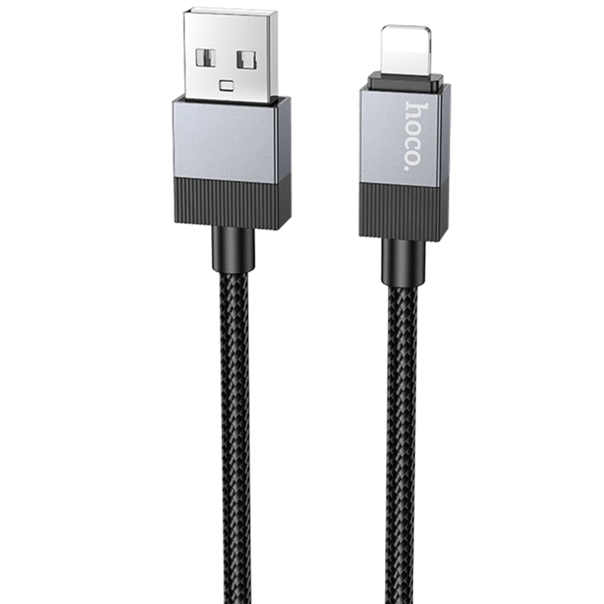 Дата кабель Hoco X110 Honorific USB to Lightning 2.4A (1m) Black