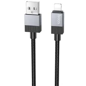 Дата кабель Hoco X110 Honorific USB to Lightning 2.4A (1m) Black