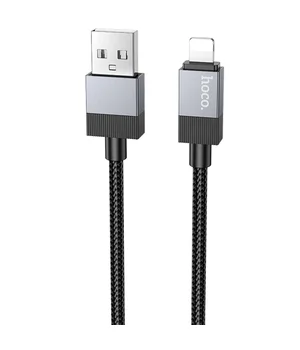 Дата кабель Hoco X110 Honorific USB to Lightning 2.4A (1m) Black