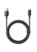 Дата кабель Baseus Silky Series OS Fast Charging USB to Lightning 2.4A (1m) (P1037770) Cluster Black