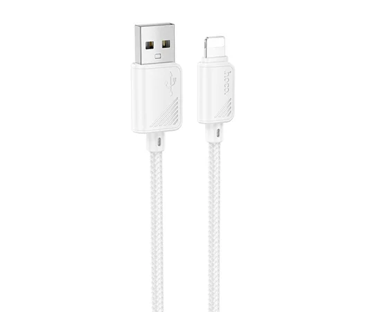 Дата кабель Hoco X113 Beneficio USB to Lightning (1m) White