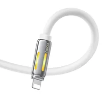 Дата кабель Hoco U136 Prize USB to Lightning 2.4A (1.2m) White