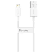 Дата кабель Baseus Superior Series Fast Charging Lightning Cable 2.4A (0.25m) (CALYS) Белый