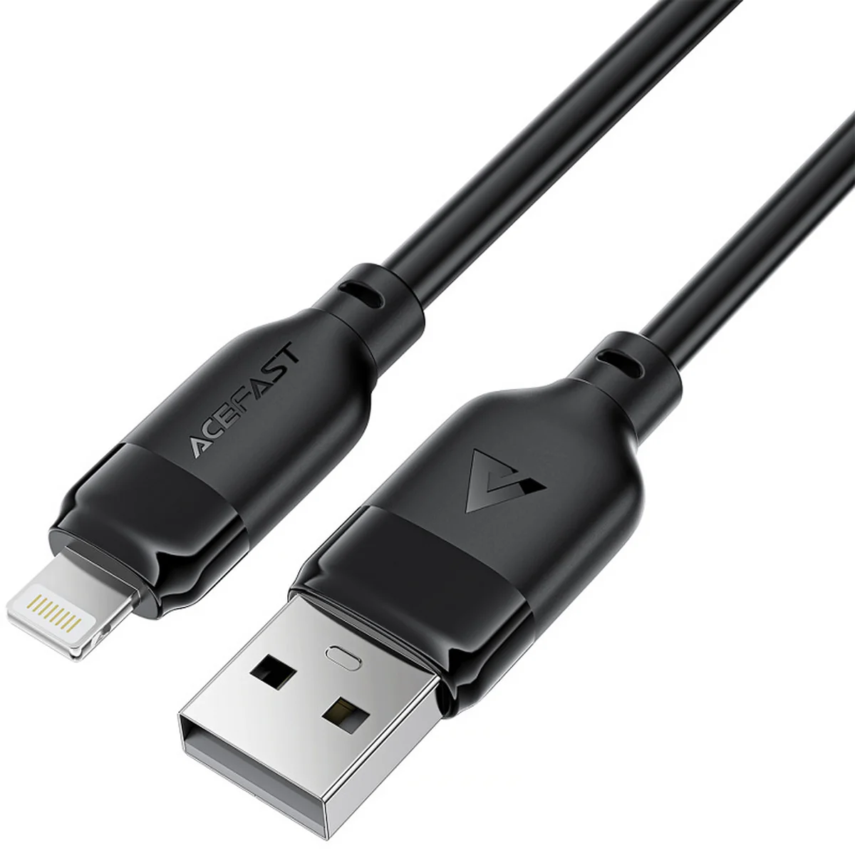 Дата кабель Acefast C16-02 USB to Lightning 2.4A (1.2m) Black