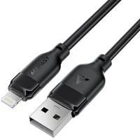 Дата кабель Acefast C16-02 USB to Lightning 2.4A (1.2m) Black