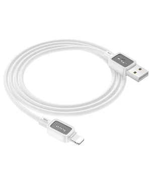 Дата кабель Hoco X108 Benefit USB to Lightning 2.4A (1m) White