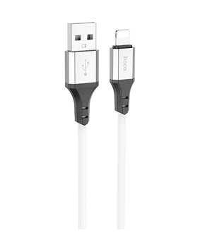 Дата кабель Hoco X86 Spear USB to Lightning (1m) White