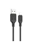 Дата кабель Hoco X90 Cool silicone USB to Lightning (1m) Black