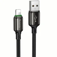 Дата кабель Hoco X127 Exceed USB to Lightning 12W (1m) Black