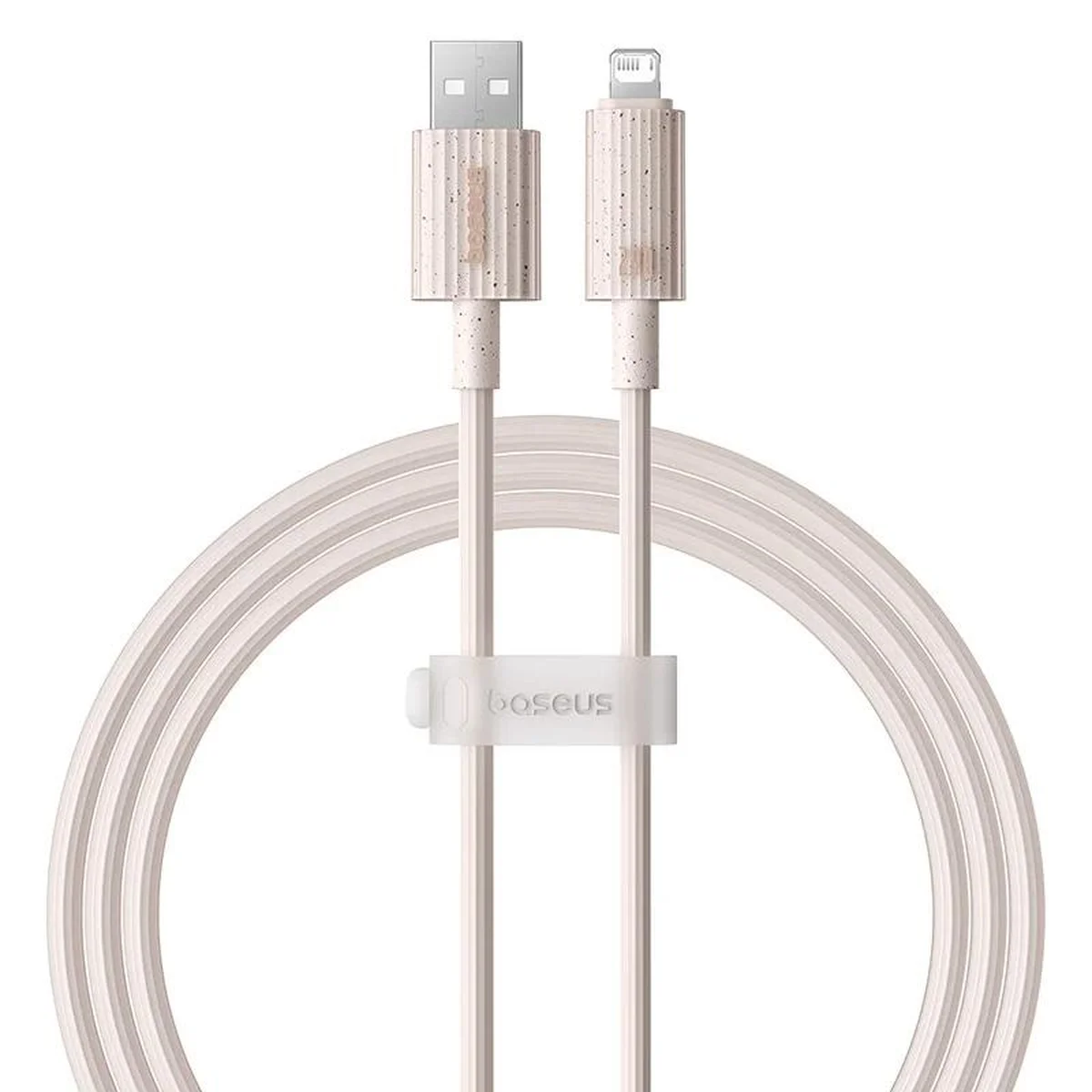 Дата кабель Baseus Habitat Series Fast Charging USB to Lightning 2.4A (2m) (P10360200) Wheat Pink