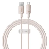 Дата кабель Baseus Habitat Series Fast Charging USB to Lightning 2.4A (2m) (P10360200) Wheat Pink