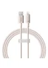 Дата кабель Baseus Habitat Series Fast Charging USB to Lightning 2.4A (2m) (P10360200) Wheat Pink