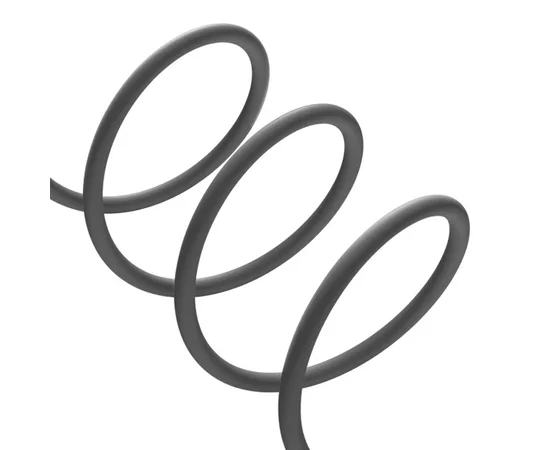 Дата кабель Baseus Jelly Liquid Silica Gel USB to Lightning 2.4A (1.2m) (CAGD000001) Black