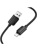 Дата кабель Hoco X113 Beneficio USB to Lightning (1m) Black