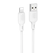 Дата кабель Borofone BX113 Lenny USB to Lightning 2.4A (1m) White