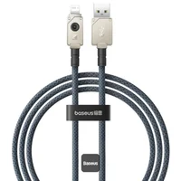 Дата кабель Baseus Unbreakable Series Fast Charging USB to Lightning 2.4A 1m (P10355802111-0) Stellar White