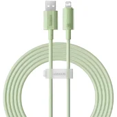 Дата кабель Baseus Habitat Series Fast Charging USB to Lightning 2.4A (2m) (P10360200) Natural Green