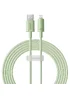Дата кабель Baseus Habitat Series Fast Charging USB to Lightning 2.4A (2m) (P10360200) Natural Green