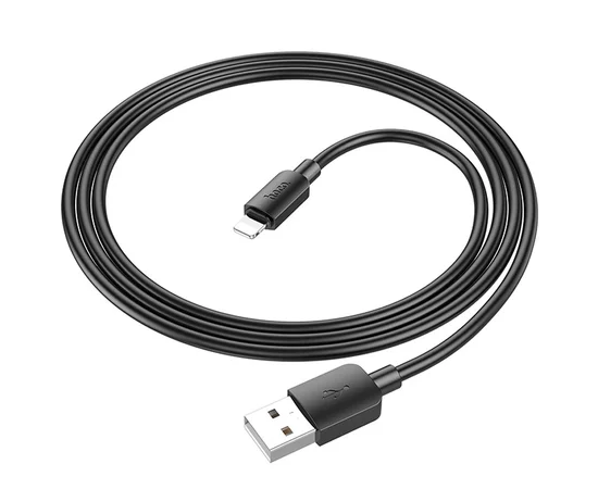 Дата кабель Hoco X96 Hyper USB to Lightning 12W (0.25m) Black