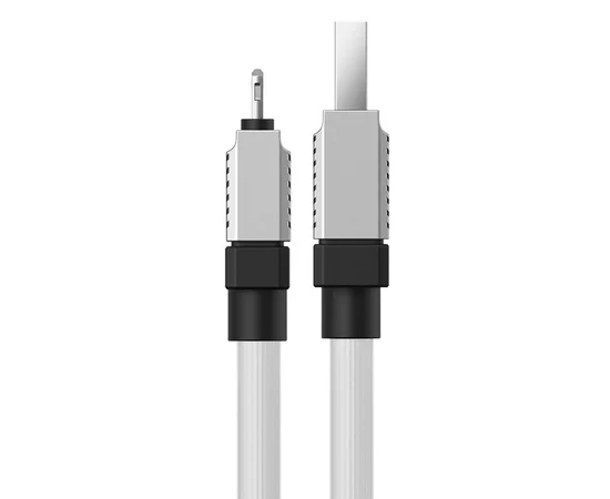 Дата кабель Baseus CoolPlay Series USB to Lightning 2.4A (1m) (CAKW00040) White
