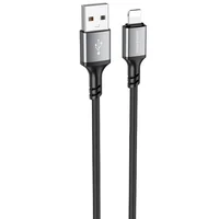 Дата кабель Borofone BX83 Famous USB to Lightning 2.4A (1m) Black