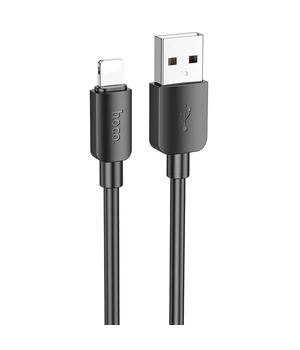 Дата кабель Hoco X96 Hyper USB to Lightning 12W (0.25m) Black