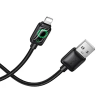 Дата кабель Hoco U146 Mundo USB to Lightning 12W (1.2m) Black