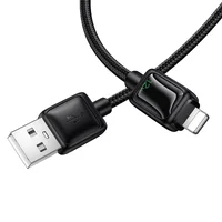 Дата кабель Hoco U146 Mundo USB to Lightning 12W (1.2m) Black
