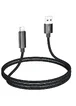 Дата кабель Hoco U125 Benefit 2.4A USB to Lightning (1.2m) Black