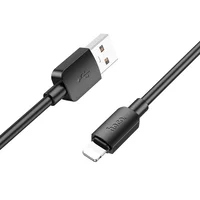 Дата кабель Hoco X96 Hyper USB to Lightning 2.4A (1m) Black