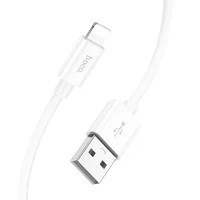 Дата кабель Hoco X87 Magic silicone USB to Lightning (1m) White