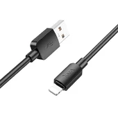 Дата кабель Hoco X96 Hyper USB to Lightning 12W (0.25m) Black