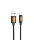 Дата кабель Borofone BX114 Structure USB to Lightning 2.4A (1m) Black