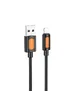 Дата кабель Borofone BX114 Structure USB to Lightning 2.4A (1m) Black