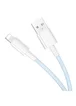Дата кабель Borofone BX117 Source USB to Lightning 2.4A (1m) Blue