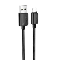Дата кабель Hoco X113 Beneficio USB to Lightning (1m) Black
