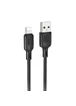 Дата кабель Borofone BX113 Lenny USB to Lightning 2.4A (2m) Black
