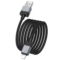 Дата кабель Hoco X110 Honorific USB to Lightning 2.4A (1m) Black
